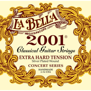 ENCORDADO PARA GUITARRA CLASICA LA BELLA 2001 EXTRA HARD TENSION