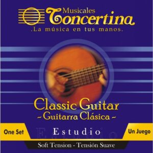 ENCORDADO PARA GUITARRA CLASICA CONCERTINA ESTUDIO