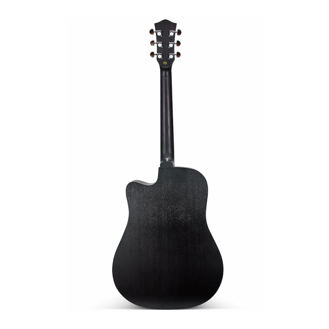 GUITARRA ACÚSTICA PERSIAN FOLK AF-386C BK - Imagen 3