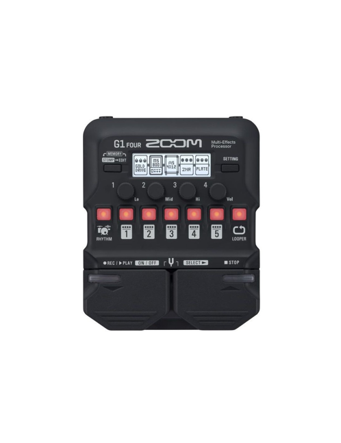 PEDAL MULTIEFECTOS PARA GUITARRA ZOOM G1 FOUR