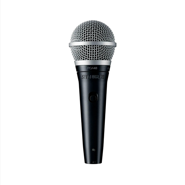 MICRÓFONO VOCAL DINÁMICO CARDIOIDE SHURE PGA48 - Imagen 2