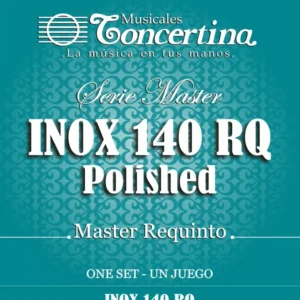 ENCORDADO PARA REQUINTO CONCERTINA INOX 140 RQ POLISHED
