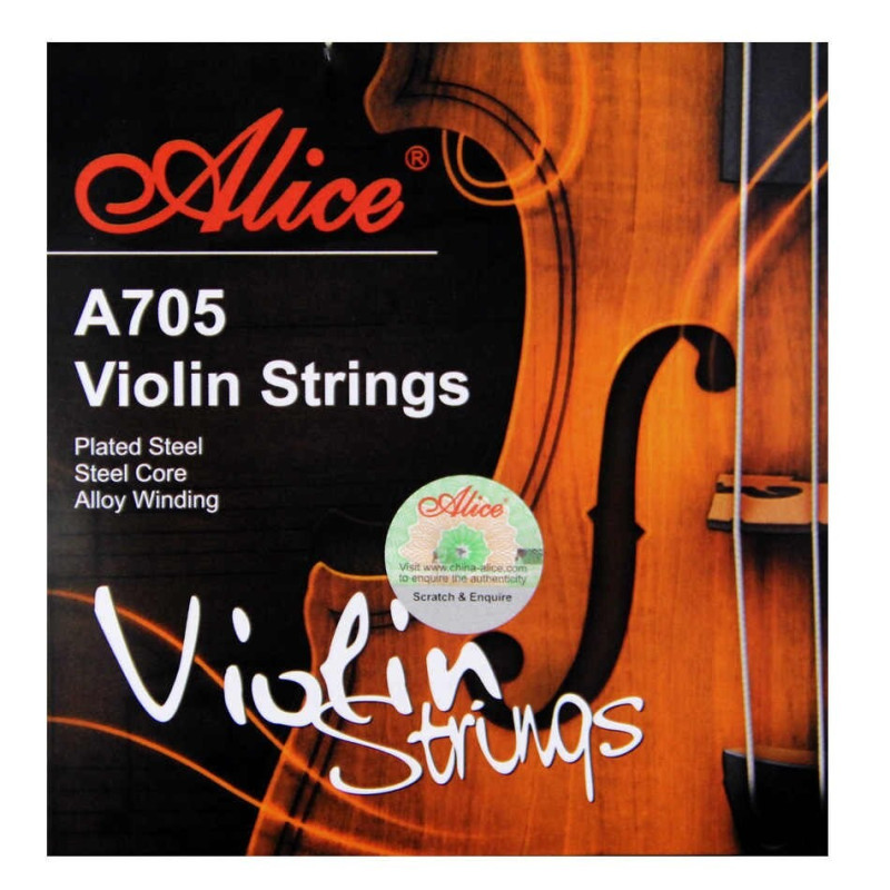 ENCORDADO PARA VIOLIN ALICE A705 4/4
