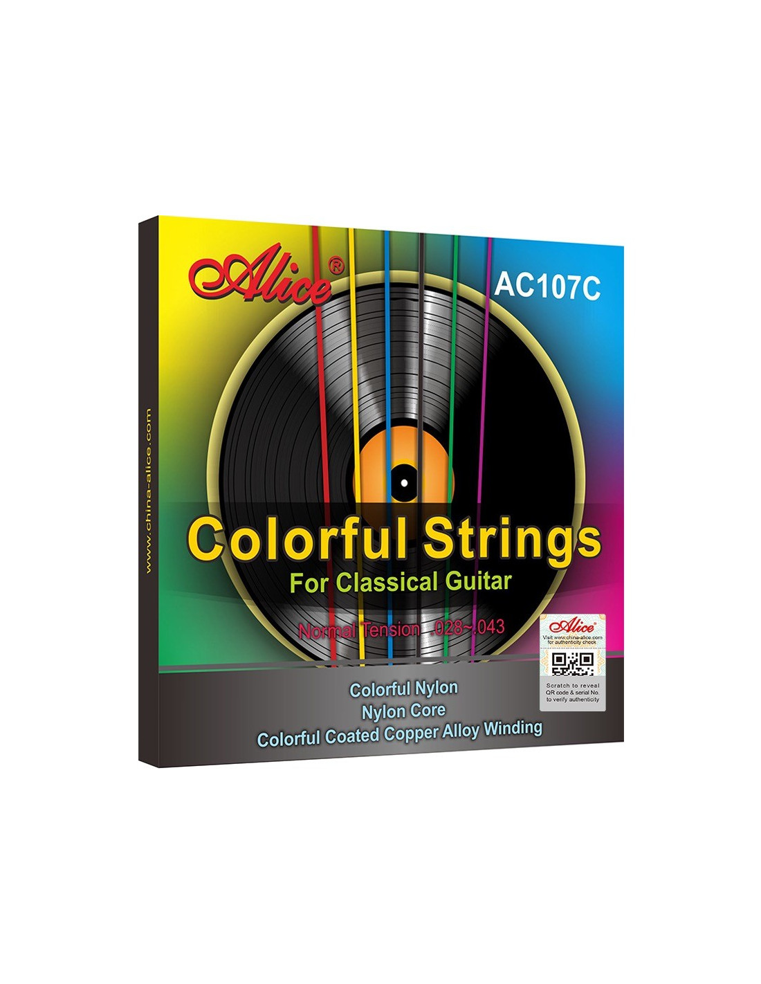 ENCORDADO PARA GUITARRA CLASICA ALICE AC107C