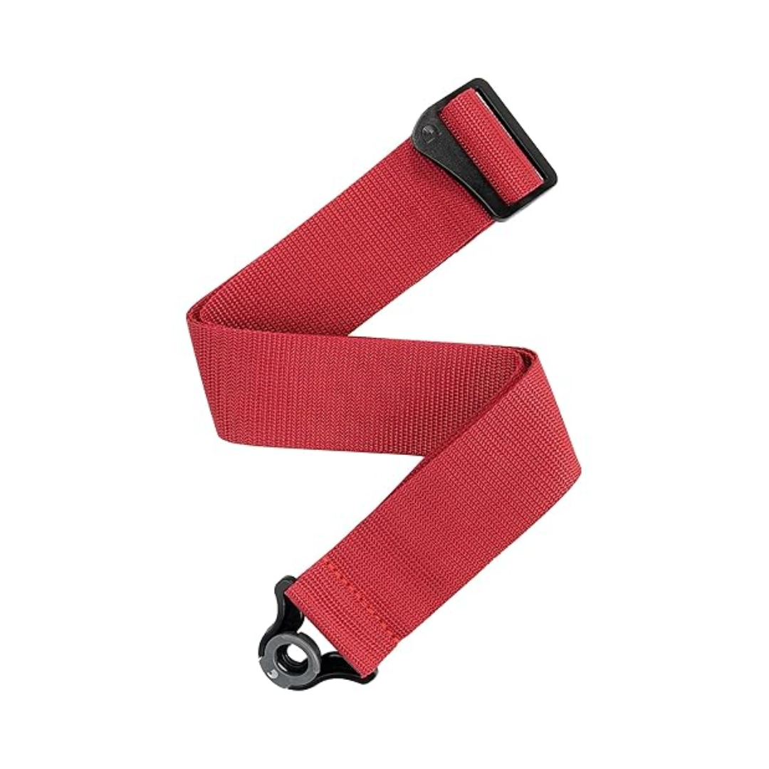 CORREA DE SEGURIDAD D’ADDARIO PLANET WAVES PWSAL401 ROJO PARA GUITARRA Y BAJO