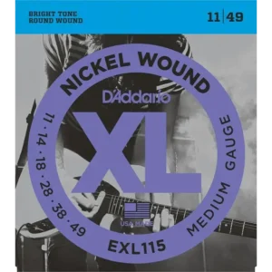 ENCORDADO PARA GUITARRA ELECTRICA D'ADDARIO EXL115