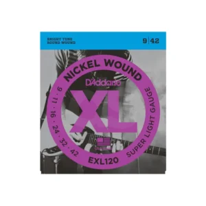ENCORDADO PARA GUITARRA ELECTRICA D'ADDARIO EXL120