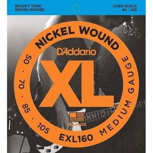 ENCORDADO PARA BAJO ELECTRICO D’ADDARIO EXL160