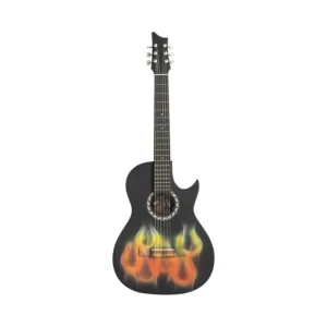 GUITARRA CLASICA ANDALUCIA NEGRO FUEGO