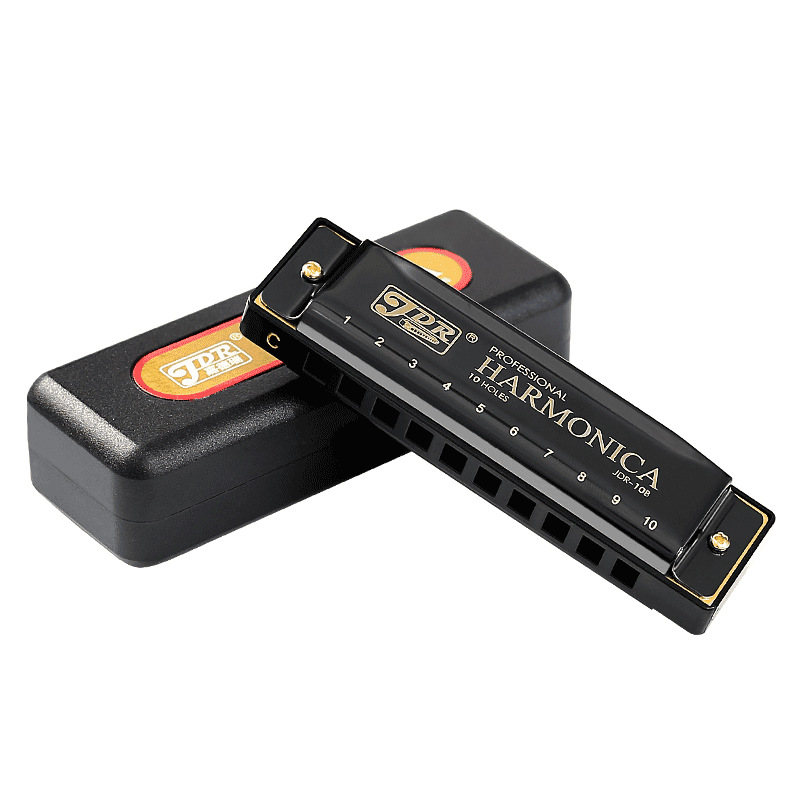 ARMONICA JDR 10B NEGRO C (DO)