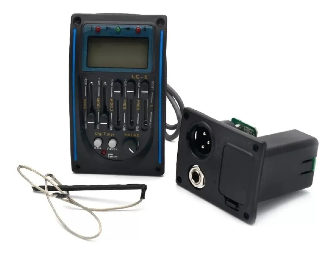 MICROFONO ECUALIZADOR PARA GUITARRA LC-5 - Imagen 2