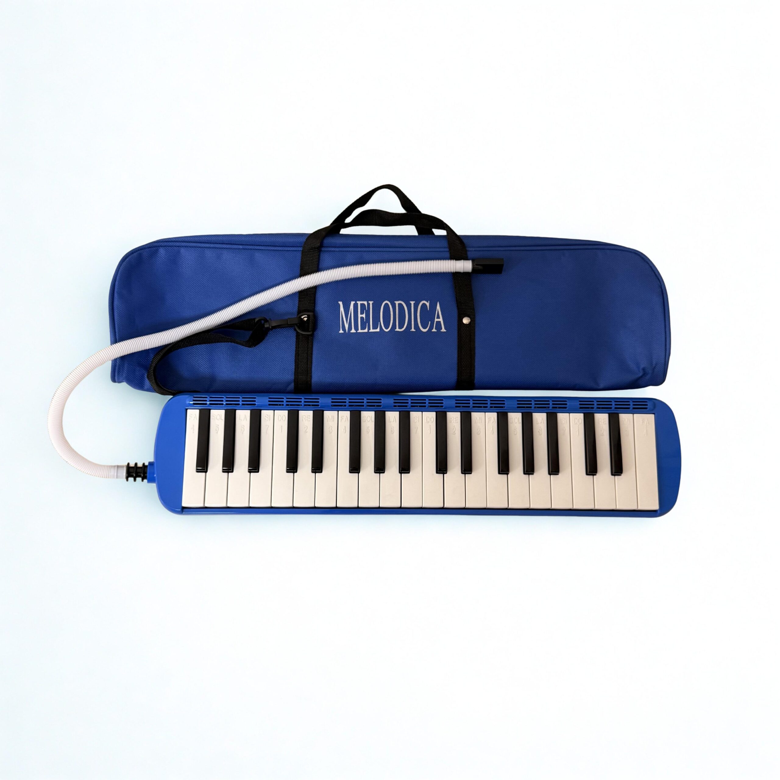 MELODICA IMPORTADA DE 37 LLAVES AZUL - Imagen 2