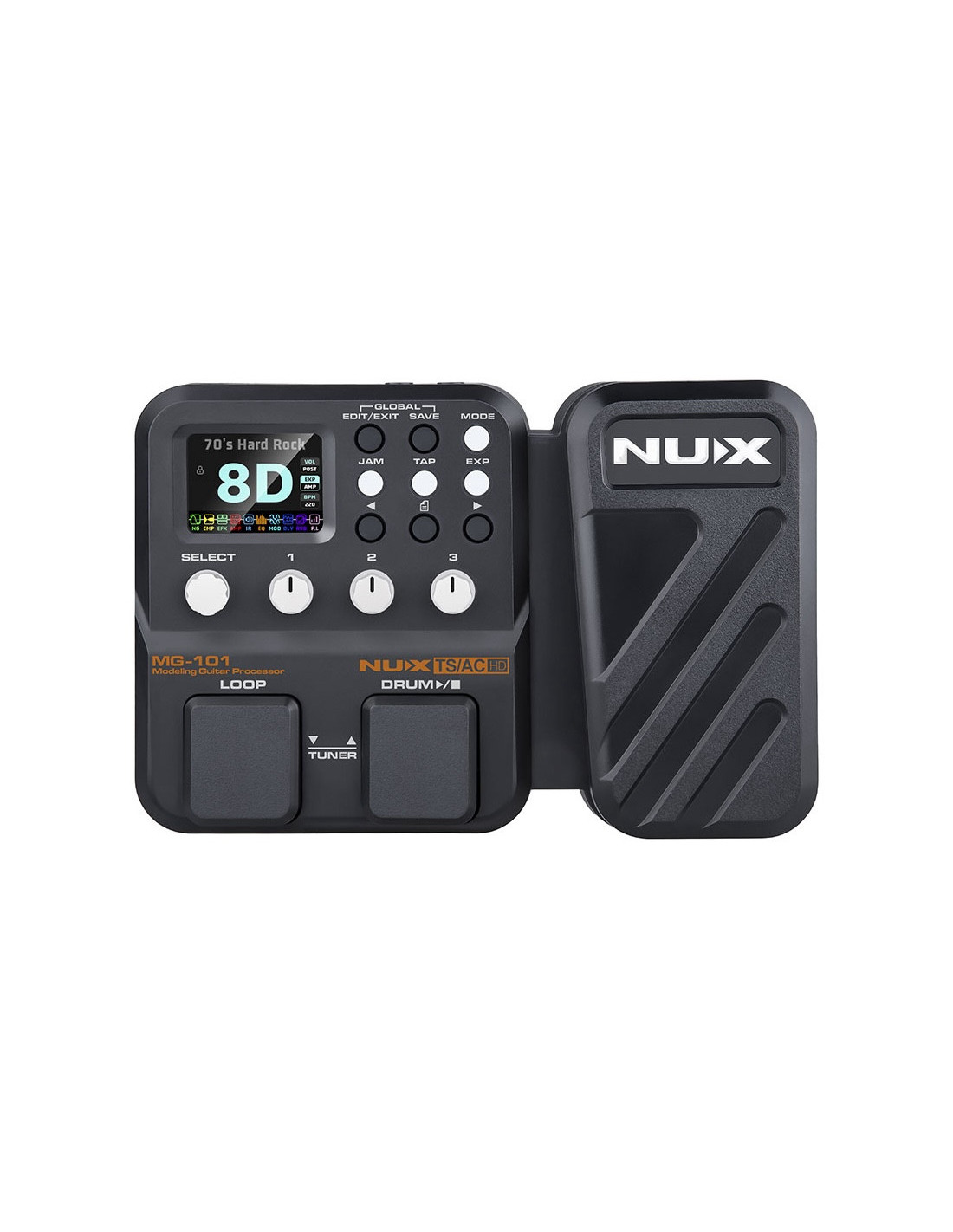 PEDAL MULTIEFECTOS PARA GUITARRA NUX MG-101
