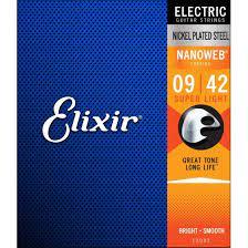 ENCORDADO PARA GUITARRA ELECTRICA ELIXIR NANOWEB SL