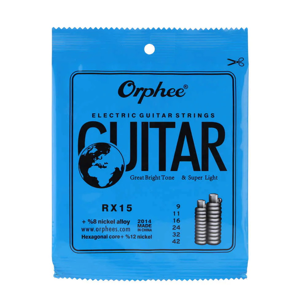 ENCORDADO PARA GUITARRA ELECTRICA ORPHEE RX15