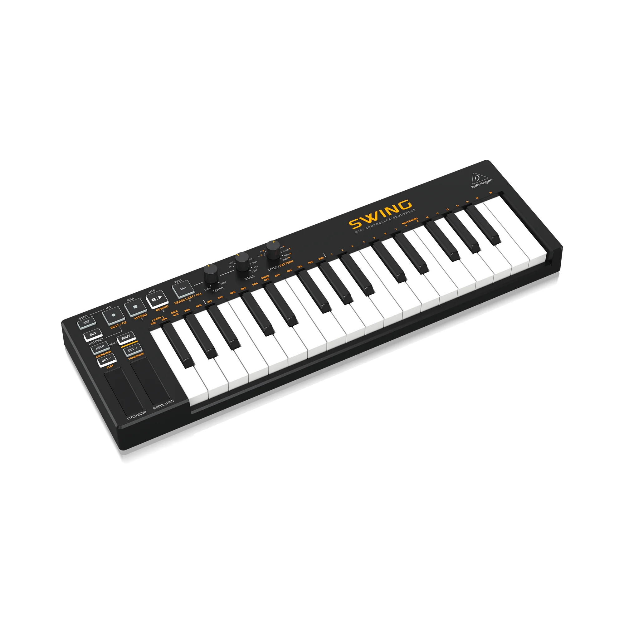 CONTROLADOR MIDI BEHRINGER SWING 32-KEY - Imagen 2