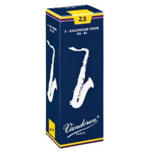 CAÑA VANDOREN SAXOFON TENOR #2.5 CAJA X 5