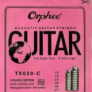 ENCORDADO PARA GUITARRA ACUSTICA ORPHEE TX620-C