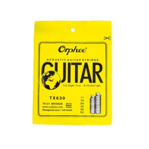 ENCORDADO PARA GUITARRA ACUSTICA ORPHEE TX630