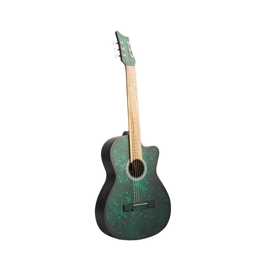 GUITARRA CLASICA ANDALUCIA VERDE ESMERALDA - Imagen 2