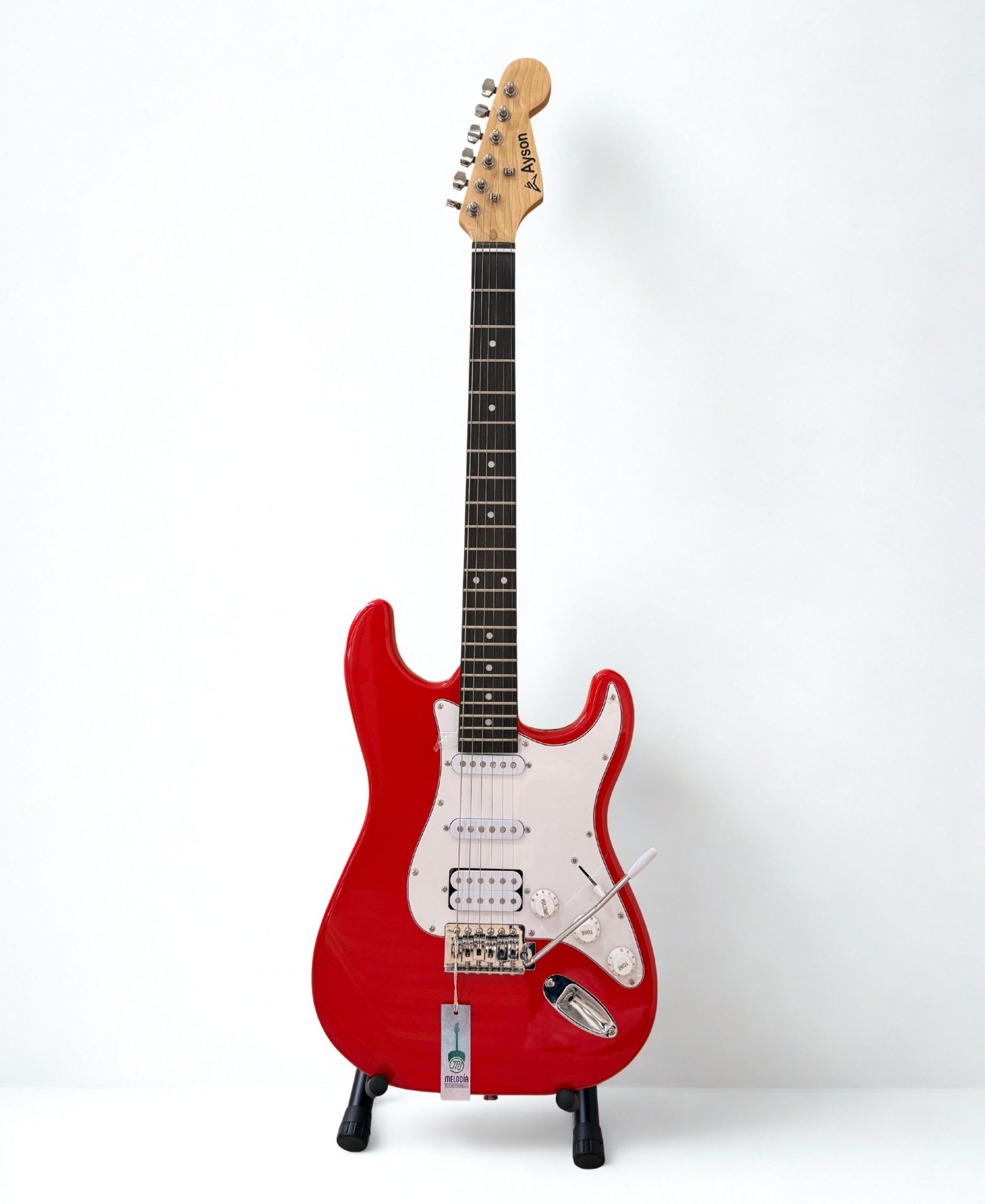 GUITARRA ELECTRICA IMPORTADA STRATOCASTER SSH ROJA