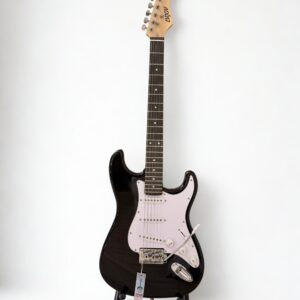 GUITARRA ELECTRICA LUJOV STRATOCASTER NEGRA