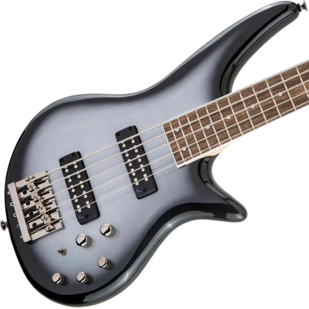 BAJO ELECTRICO JACKSON JS3 SPECTRA V PLATEADO - Imagen 2