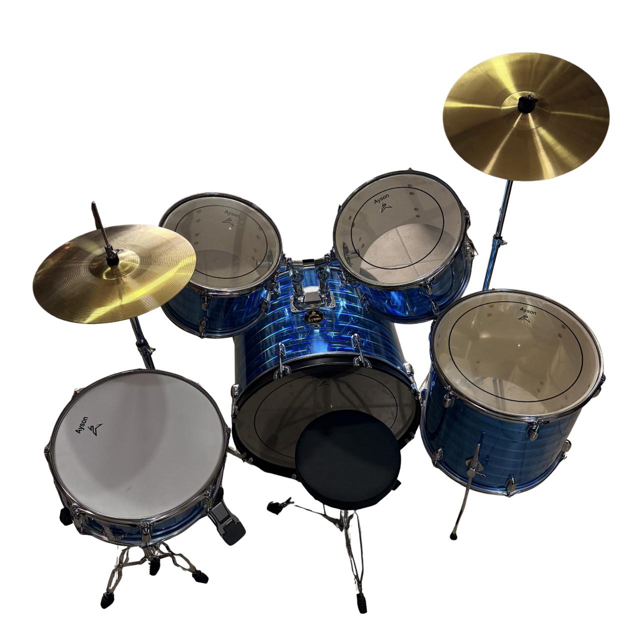 BATERIA ACUSTICA IMPORTADA AZUL LAZER - Imagen 2