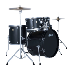BATERIA ACUSTICA LUDWIG ACCENT 5 PIEZAS NEGRA