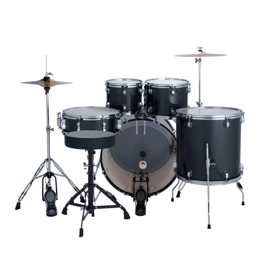 BATERIA ACUSTICA LUDWIG ACCENT 5 PIEZAS NEGRA - Imagen 3