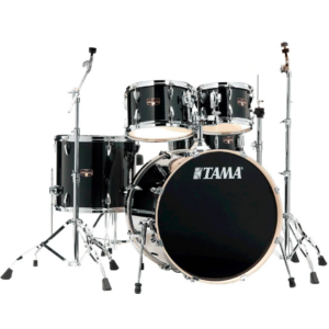 BATERIA ACUSTICA TAMA IMPERIALSTAR NEGRO RAYADO