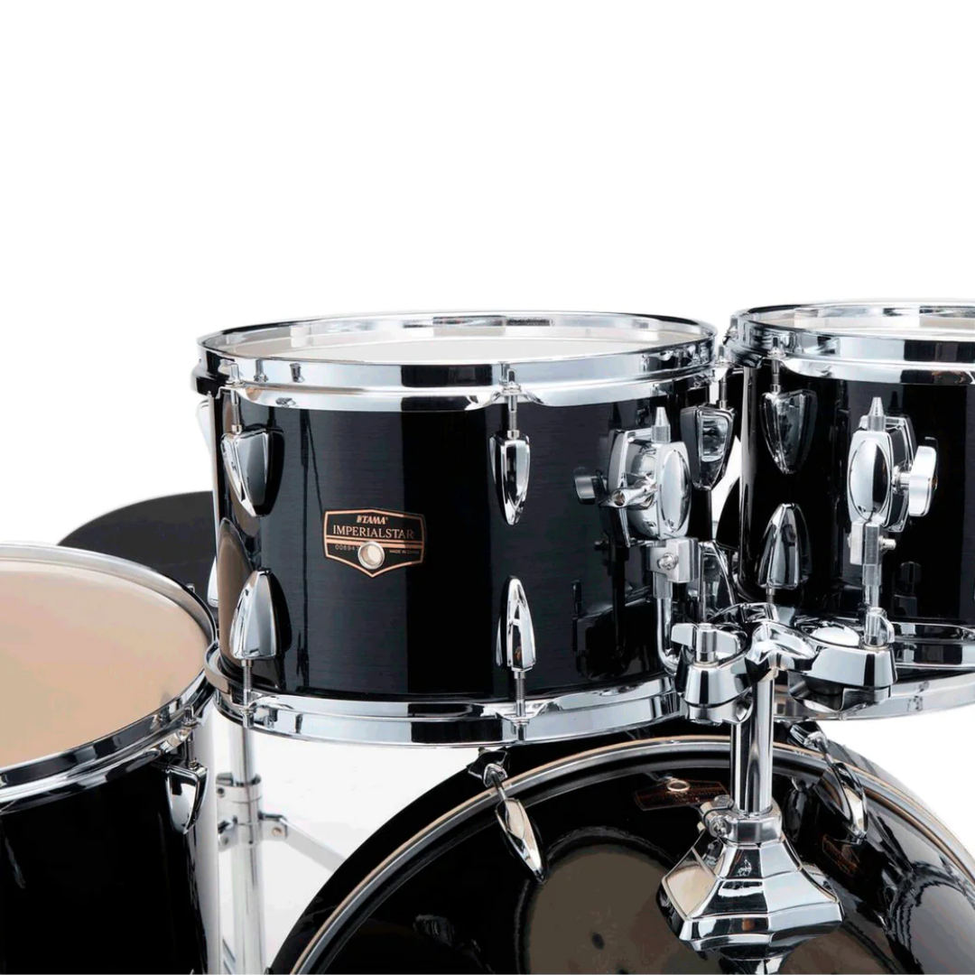 BATERIA ACUSTICA TAMA IMPERIALSTAR NEGRO RAYADO - Imagen 3