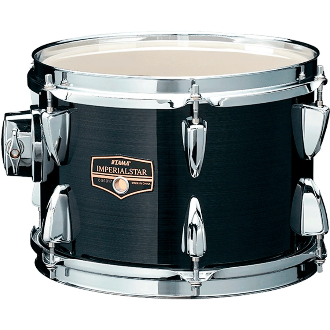 BATERIA ACUSTICA TAMA IMPERIALSTAR NEGRO RAYADO - Imagen 4