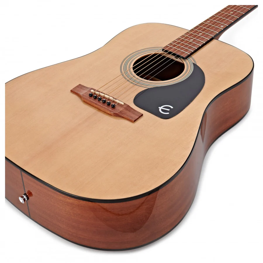 GUITARRA ACUSTICA EPIPHONE EA10EBCH1 DR-100 EBONY NATURAL - Imagen 2