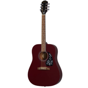 GUITARRA ACUSTICA EPIPHONE EASTARWRCH1 STARLING ROJA