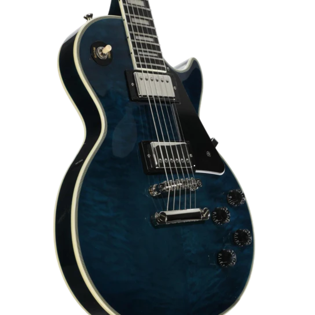 GUITARRA ELECTRICA EPIPHONE LES PAUL CUSTOM QUILT - Imagen 2