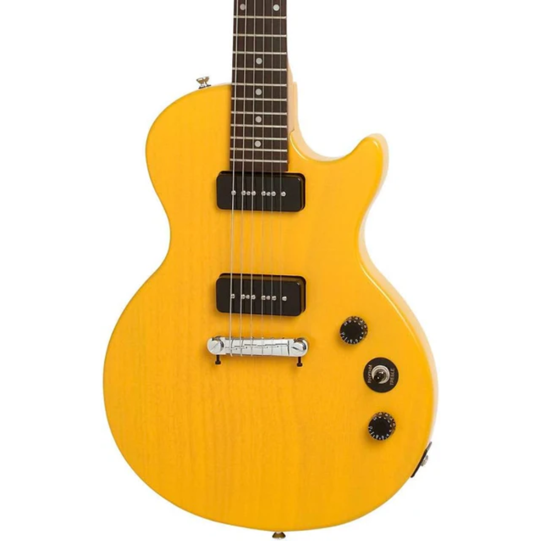 GUITARRA ELECTRICA EPIPHONE LES PAUL SPECIAL-I P90 AMARILLA - Imagen 2