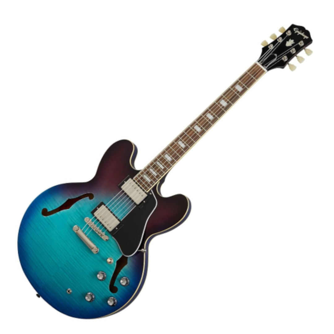 GUITARRA ELECTRICA EPIPHONE SEMI-HOLLOW ES-335 BLUEBERRY BURST