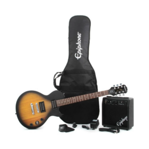 KIT GUITARRA ELECTRICA EPIPHONE LES PAUL PLAYER SUNBURST