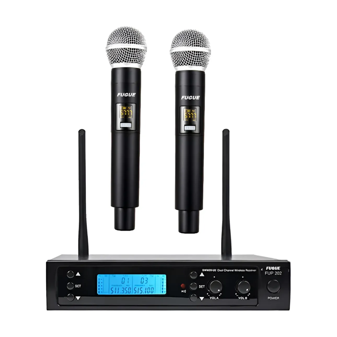 MICROFONOS INALAMBRICOS FUGUE FUP-202 HH