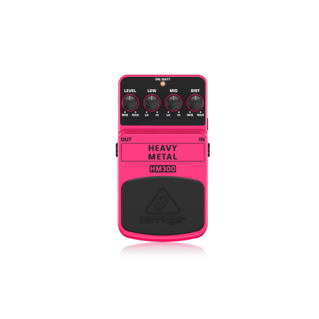 PEDAL ANALOGO BEHRINGER HM300 HEAVY METAL