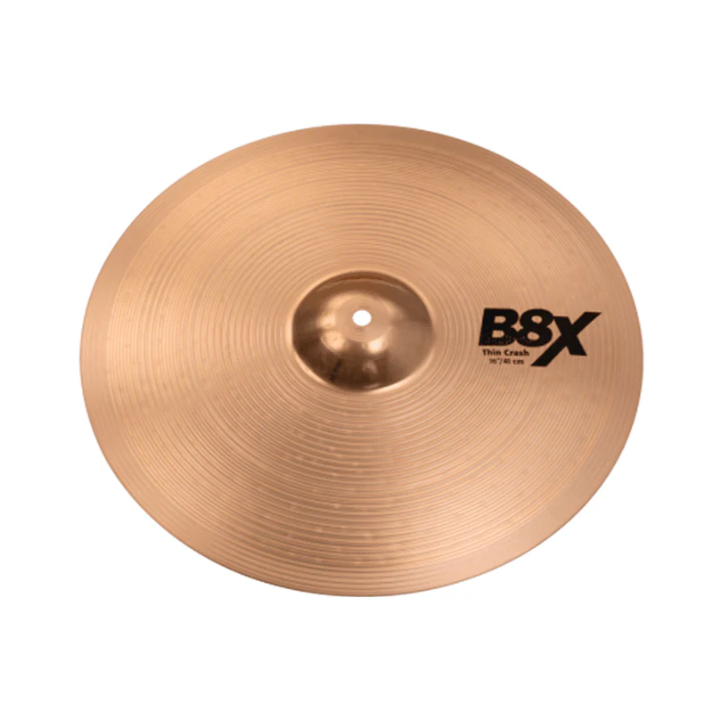PLATILLO SABIAN B8X THIN CRASH 16″