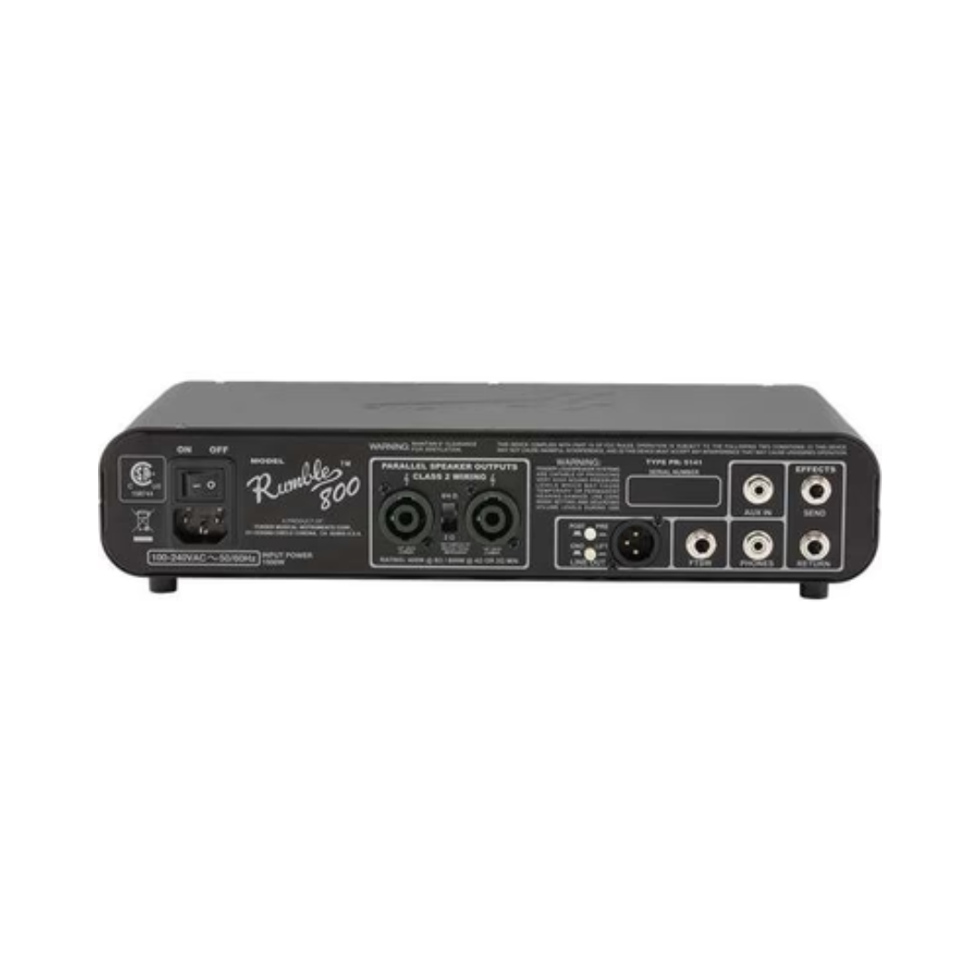 AMPLIFICADOR FENDER RUMBLE 800 HD CABEZOTE PARA BAJO - Imagen 3