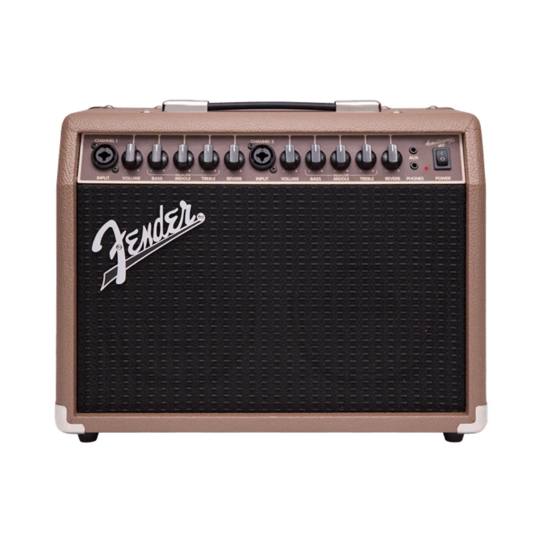 AMPLIFICADOR PARA GUITARRA ACUSTICA FENDER ACOUSTASONIC 40