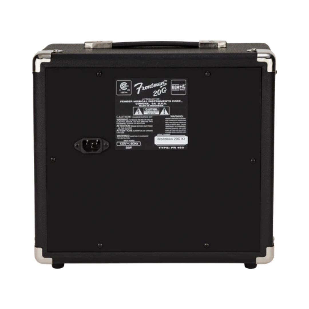 AMPLIFICADOR PARA GUITARRA ELECTRICA FENDER FRONTMAN 20G - Imagen 3