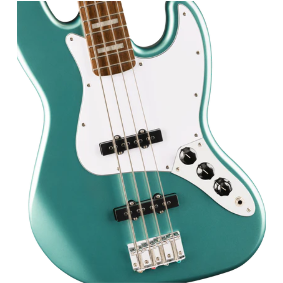 BAJO ELECTRICO FENDER SQUIER ACTIVO JAZZ BASS VERDE VINTAGE - Imagen 2