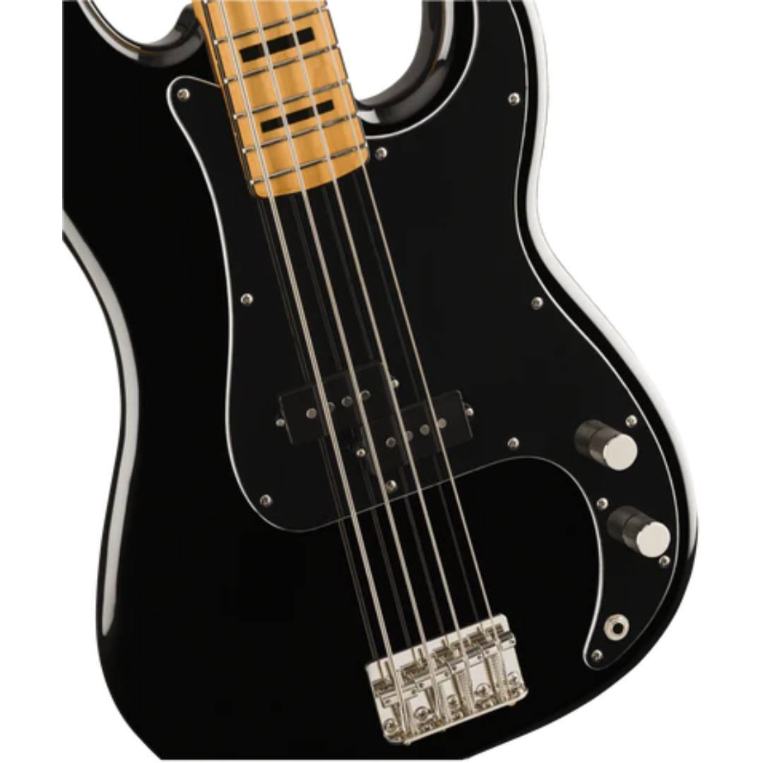 BAJO ELECTRICO FENDER SQUIER CLASSIC VIBE '70S PRECIDION BASS NEGRO MAPLE - Imagen 2