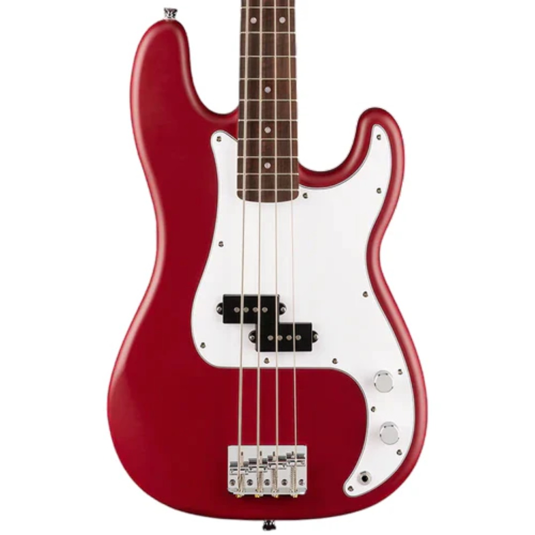 BAJO ELECTRICO FENDER SQUIER DEBUT P BASS LRL WPG ROJO DARK - Imagen 2