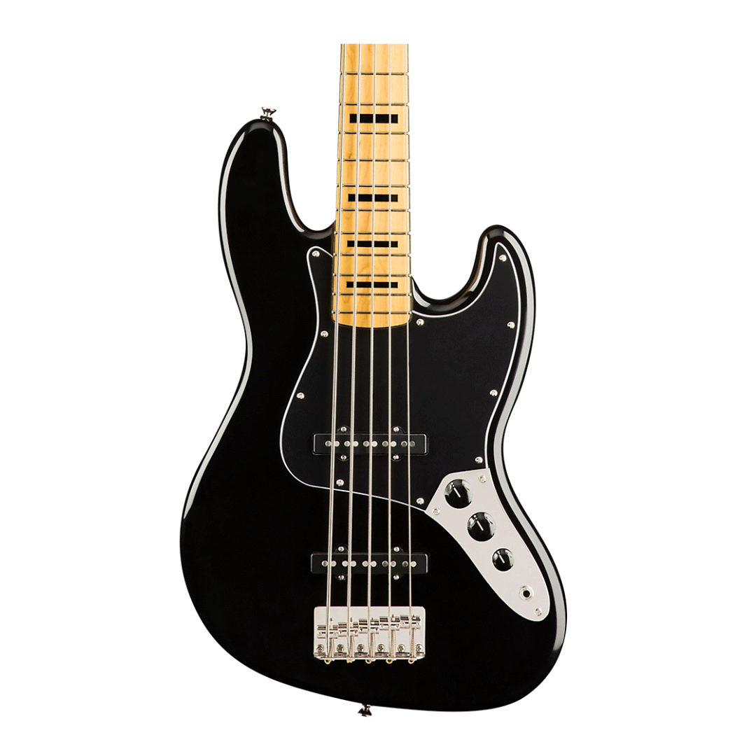 BAJO ELECTRICO FENDER SQUIER JAZZ BASS V CLASSIC VIBE '70S NEGRO - Imagen 2