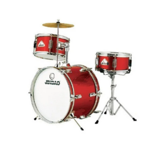BATERIA ACUSTICA JUNIOR JINBAO JBJ-1049D 3 PIEZAS VINOTINTO